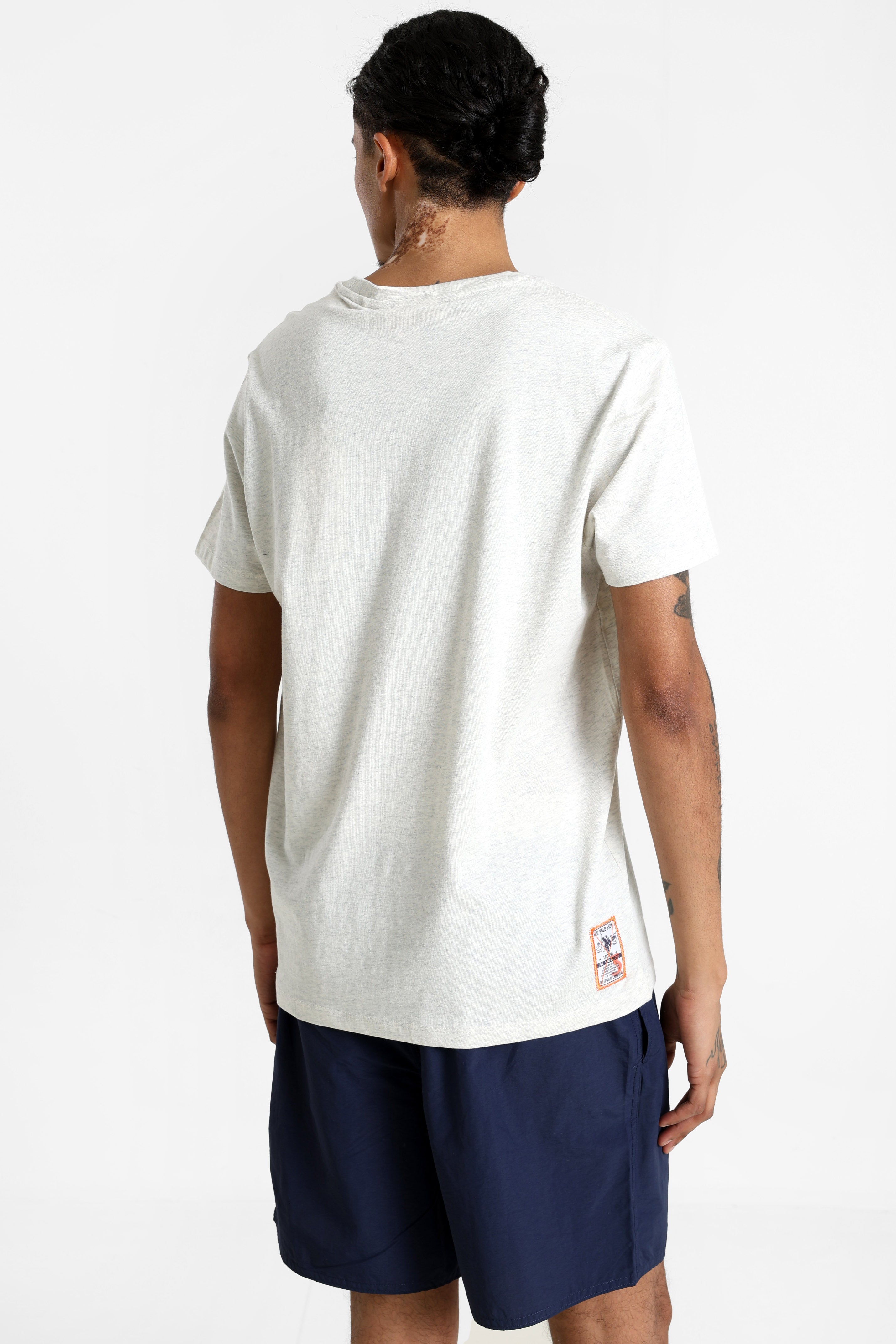 Waves T-Shirt - Light Grey Heather