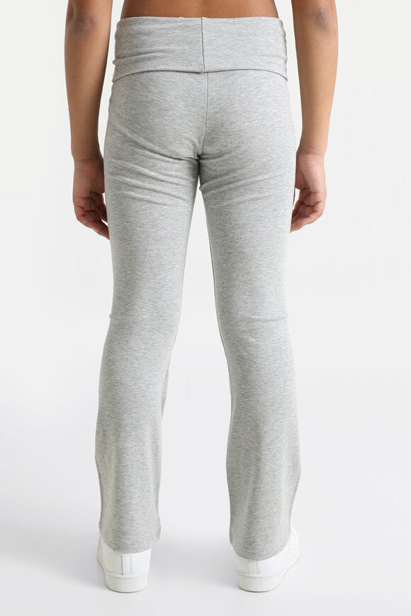 Leggings bootcut - grigio melange
