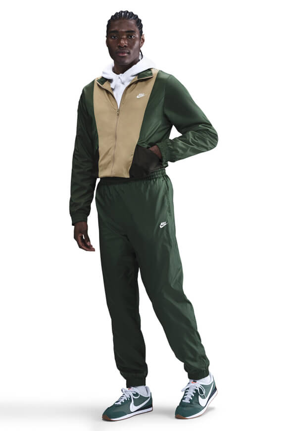 Trainingsjacke - Fir + Sequoia + Parachute Beige