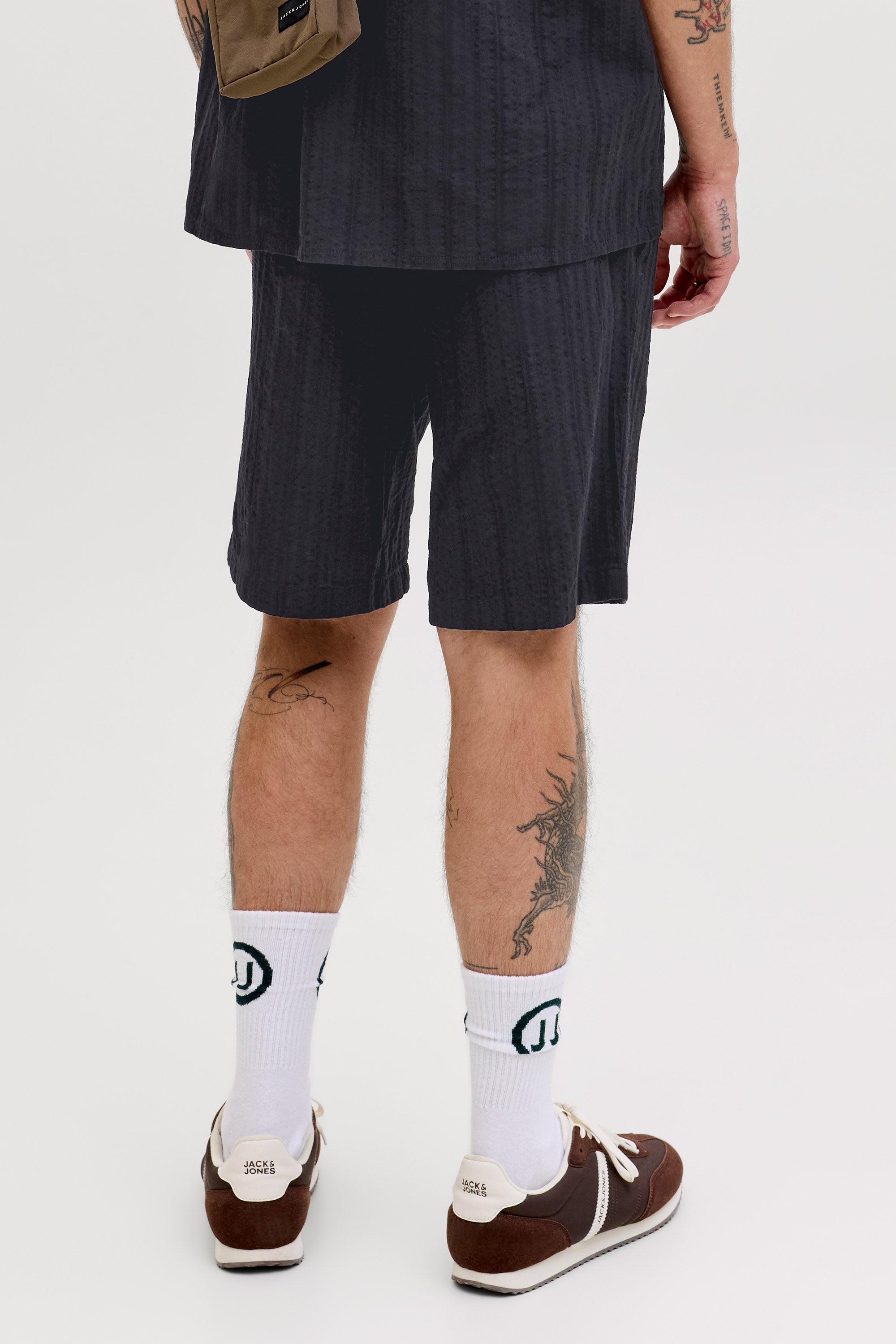 JPSTJAIDEN Strukturierte Shorts - Black