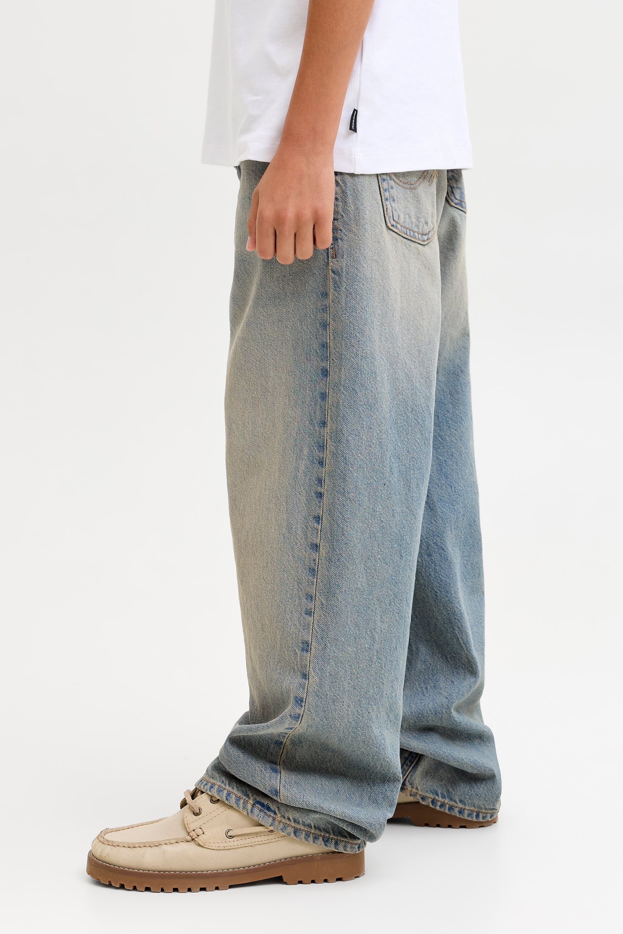 JJIALEX Loose Fit Jeans - Blue Denim