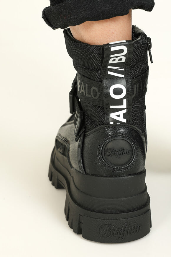 Aspha Com1 Plateau Winterstiefelette - Schwarz