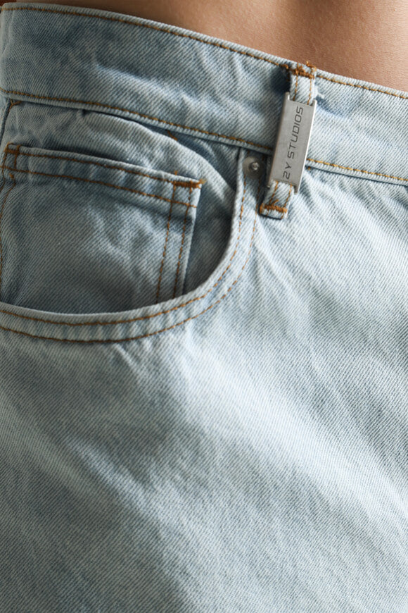 Eren Wide Baggy Jeans L32 - Ice Blue