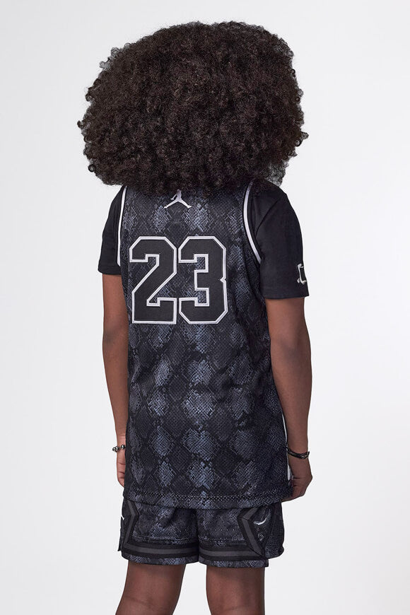 Top in mesh - Iron Grey