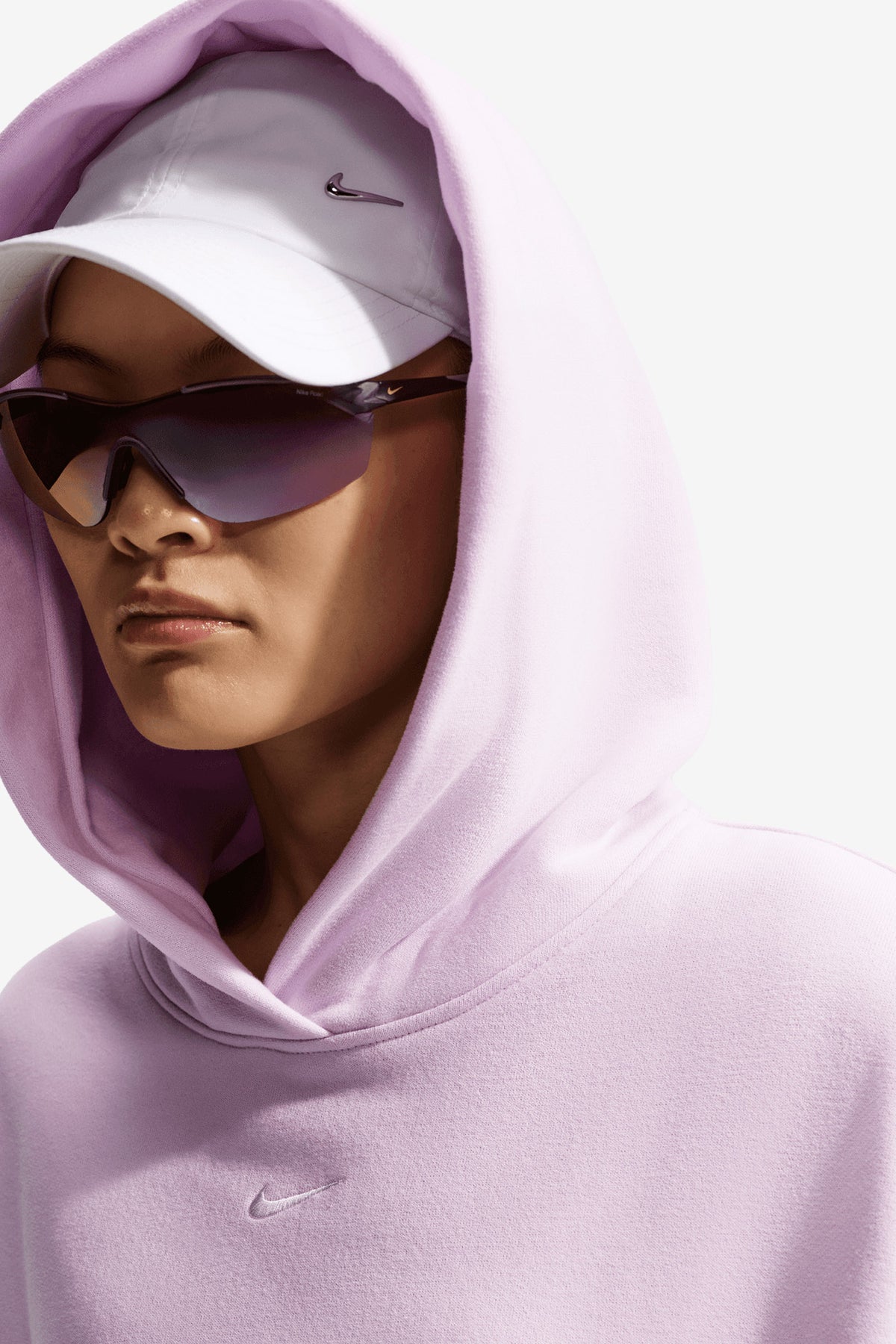 Oversized hooded sweatshirt