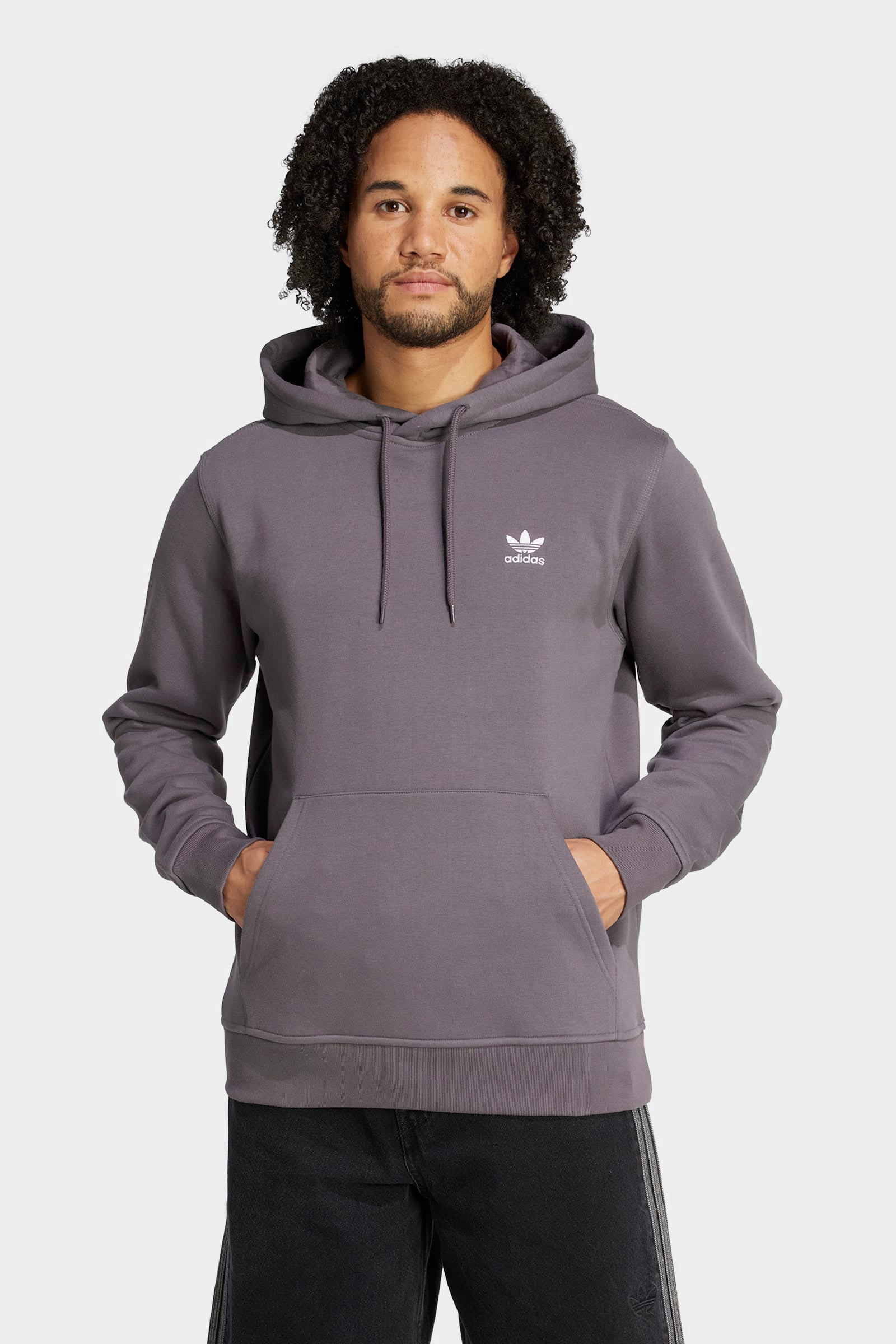 Kapuzensweatshirt - Grey Strata