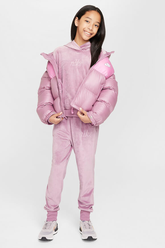 Velvet pants - Plum Dust