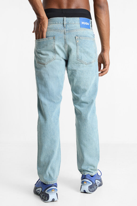 Jonah Straight Fit Jeans L32 - Light Blue Denim