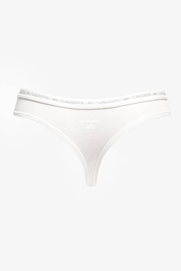 Three-pack strings - Black + White + Silver Heather