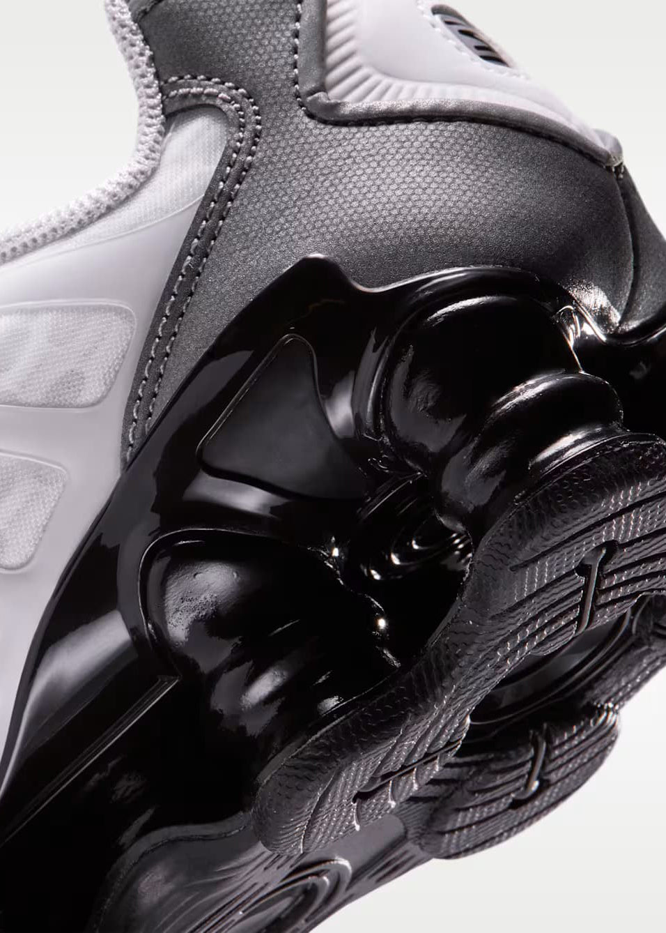 Shox TL sneakers - White + Black + Cool Grey + Metallic Cool Grey