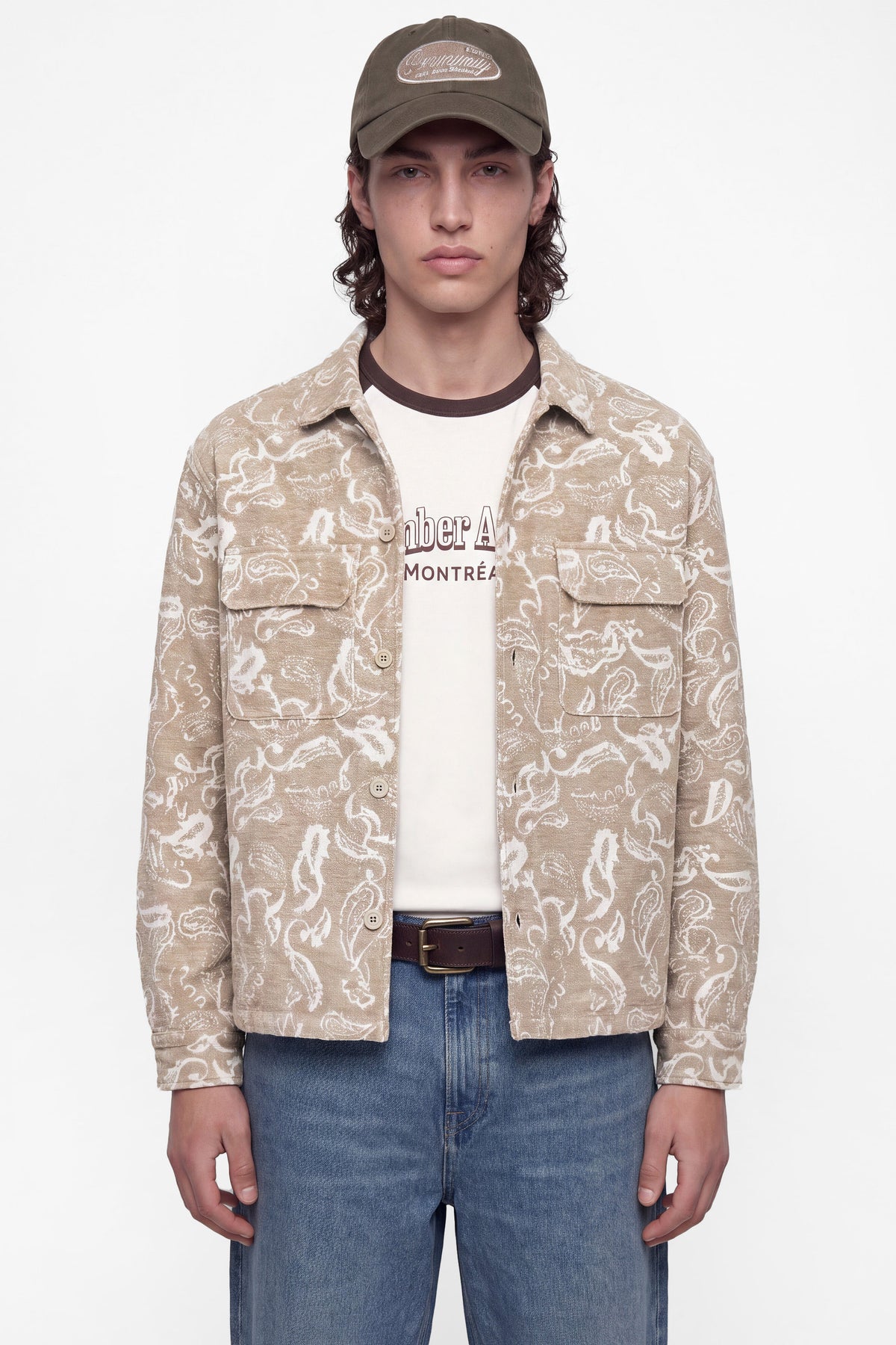 JORCHAMBERI camicia sovrapposta - Feather Gray