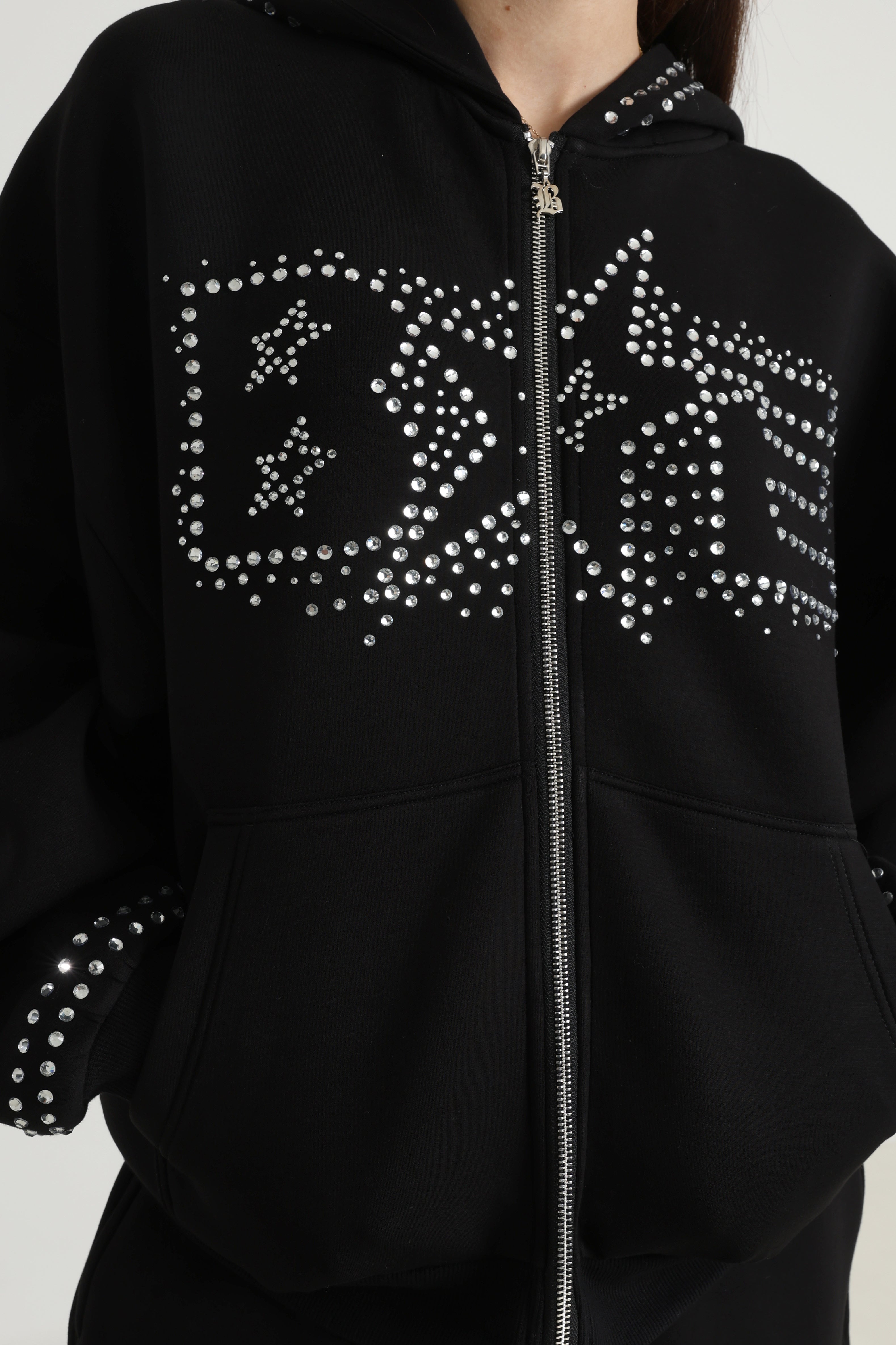 Tracksuit jacket - Black