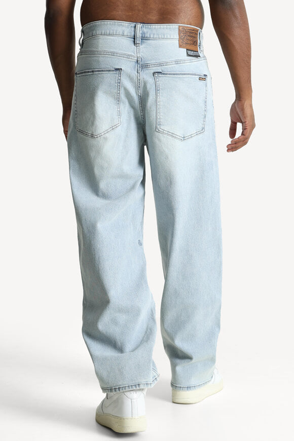 Jeans Billow Loose Fit - Indaco sporco del deserto