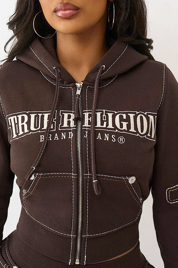 Giacca con cappuccio Anniversary - Ganache