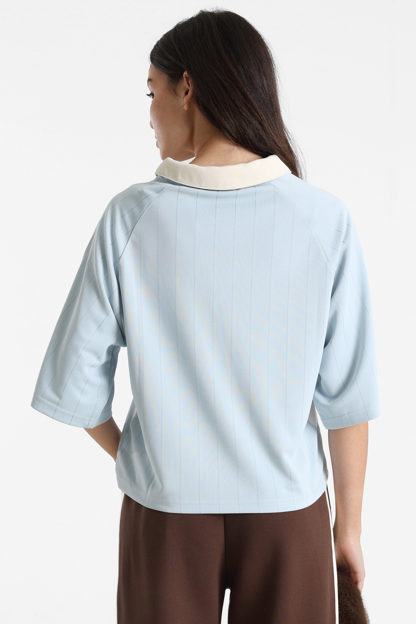 OG Shadow Soccer Jersey T-Shirt - Light Blue