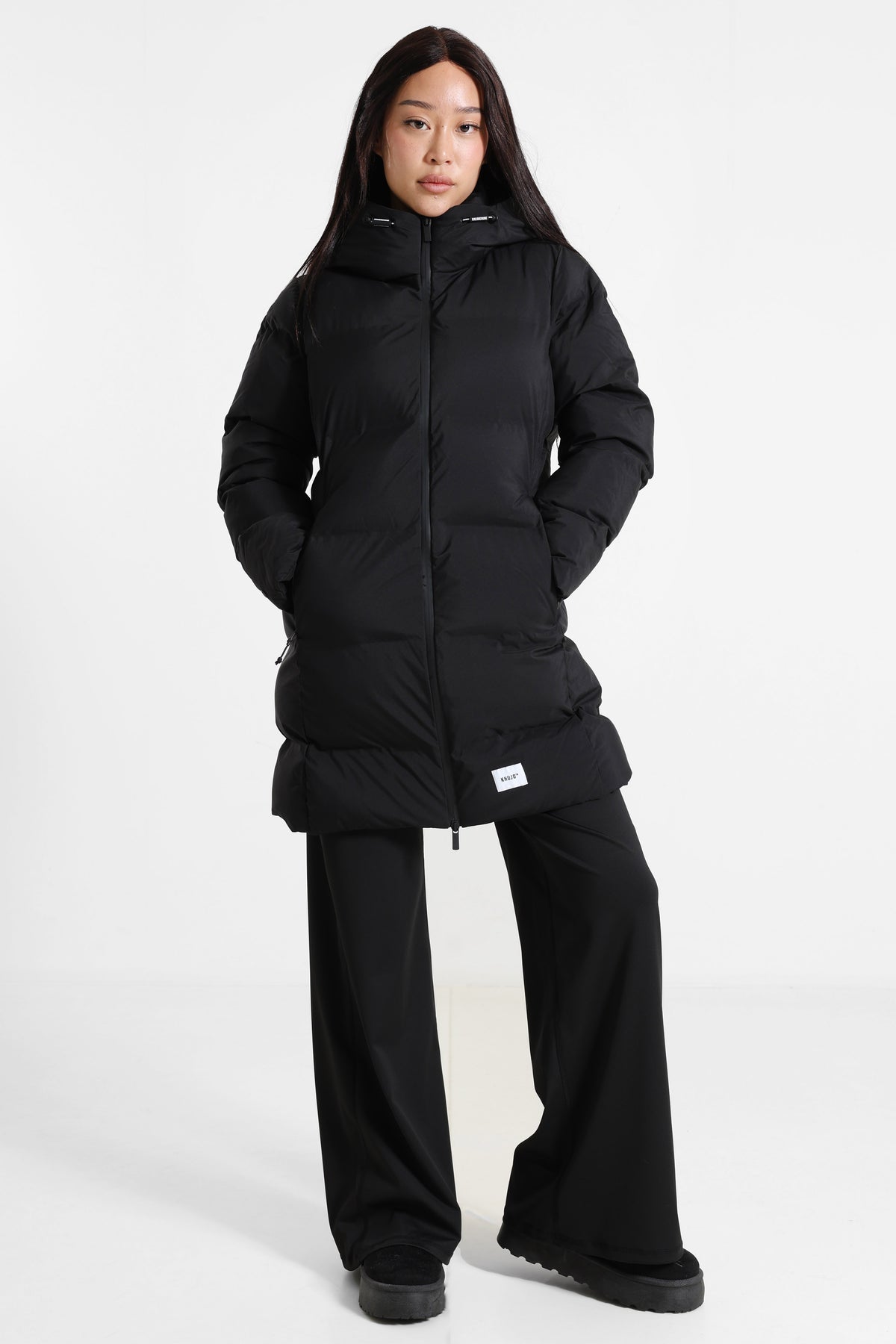 Tanare5 manteau matelassé - Black