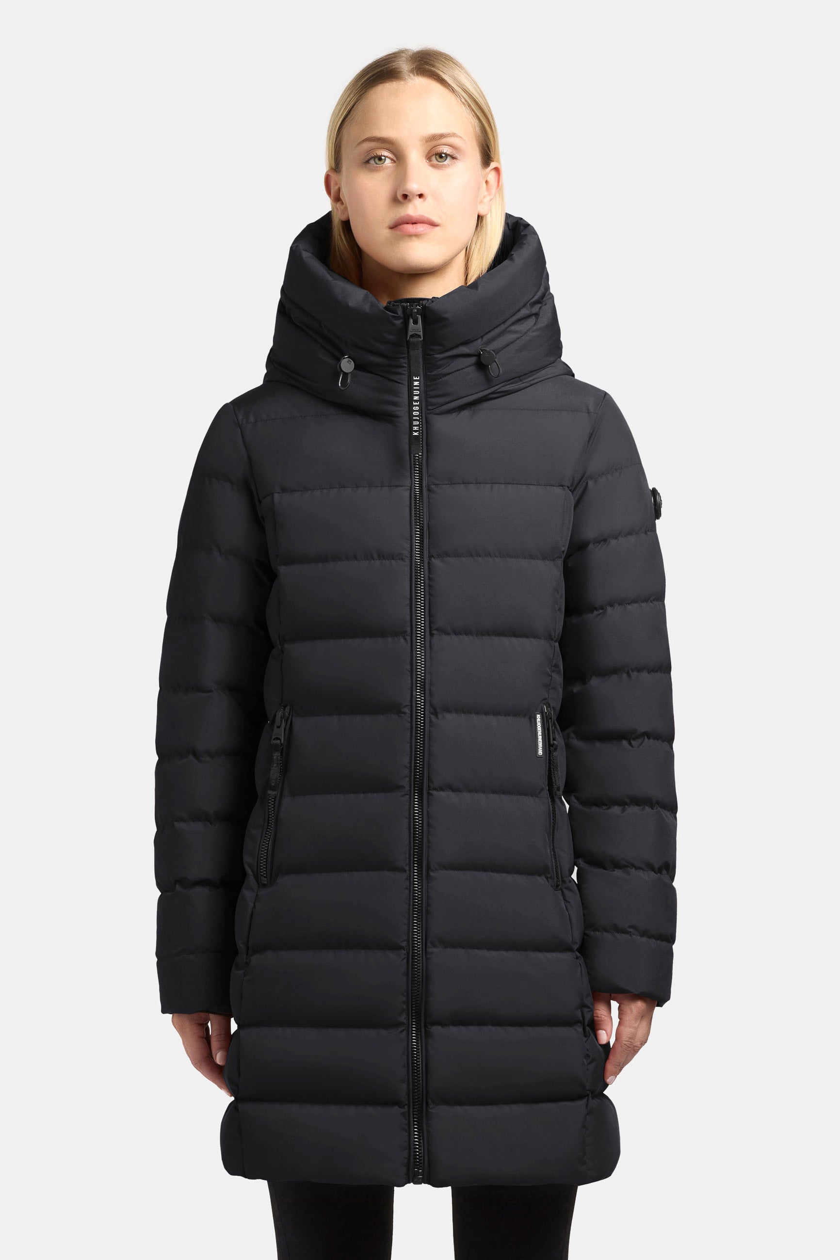 Nekar quilted coat - Black