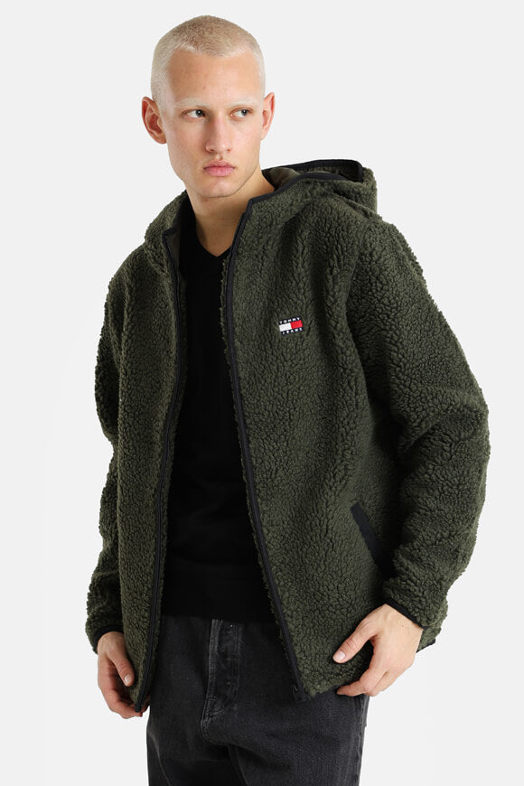 Badge Teddy Jacke - Fatigue Green