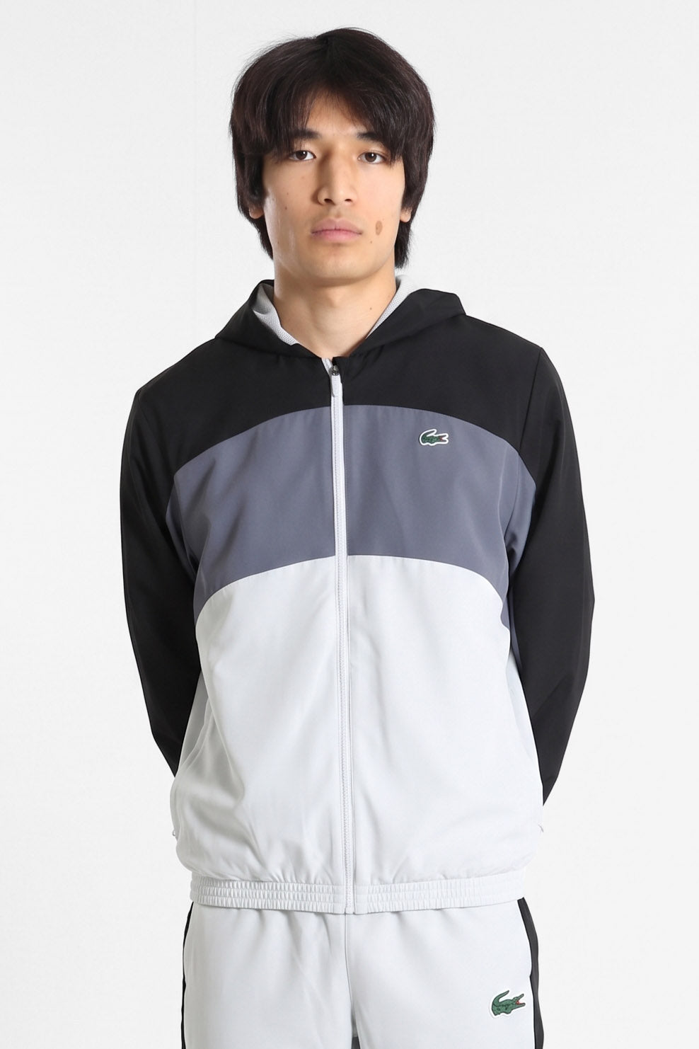Trainingsjacke - Black + Dark Grey + Light Grey
