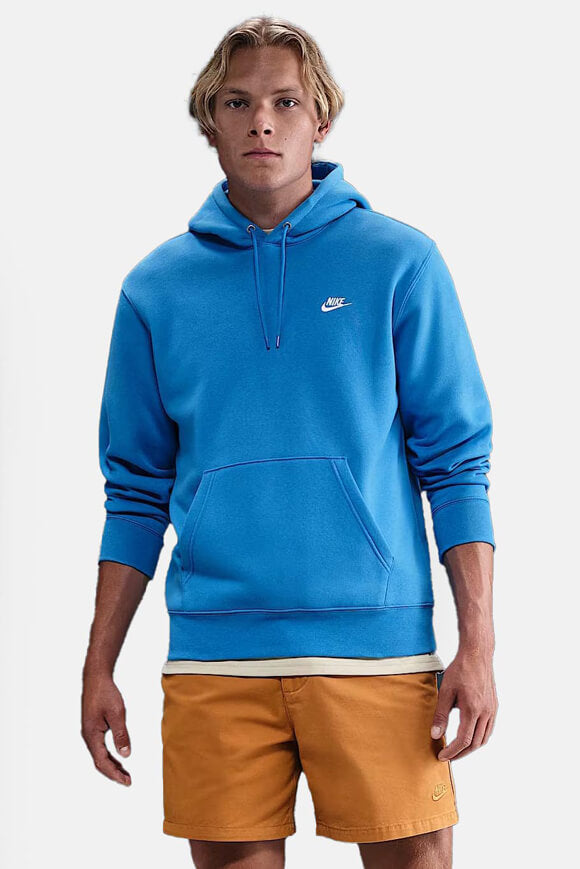 Sportswear Club Fleece Kapuzensweatshirt - Blue