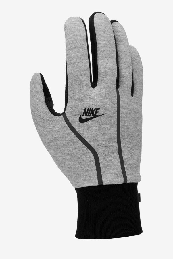 Guanti touch - Grey Heather + Black