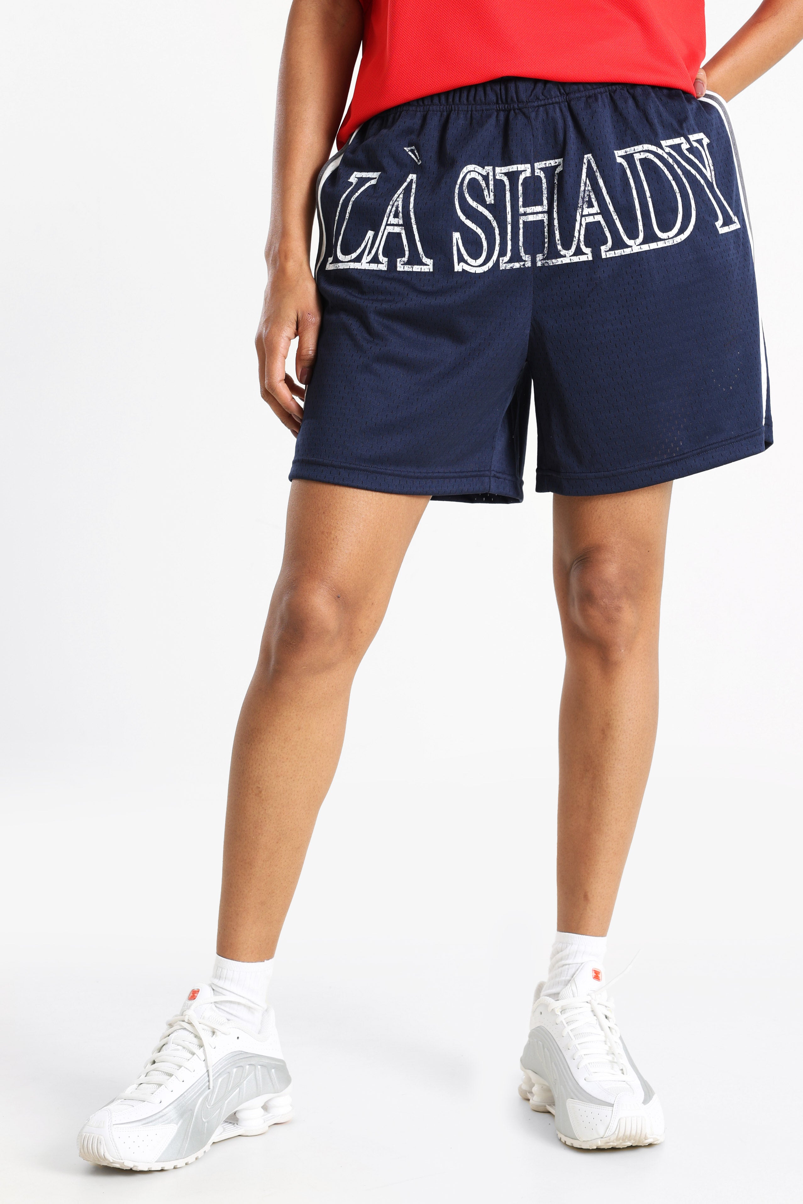 Mesh Shorts - Dunkelblau