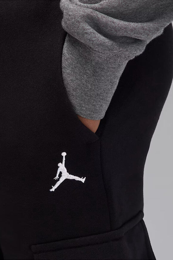 Brooklyn pantalon cargo en sweat - Black