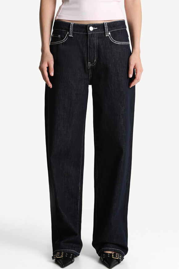 Jeans larghi - blu scuro