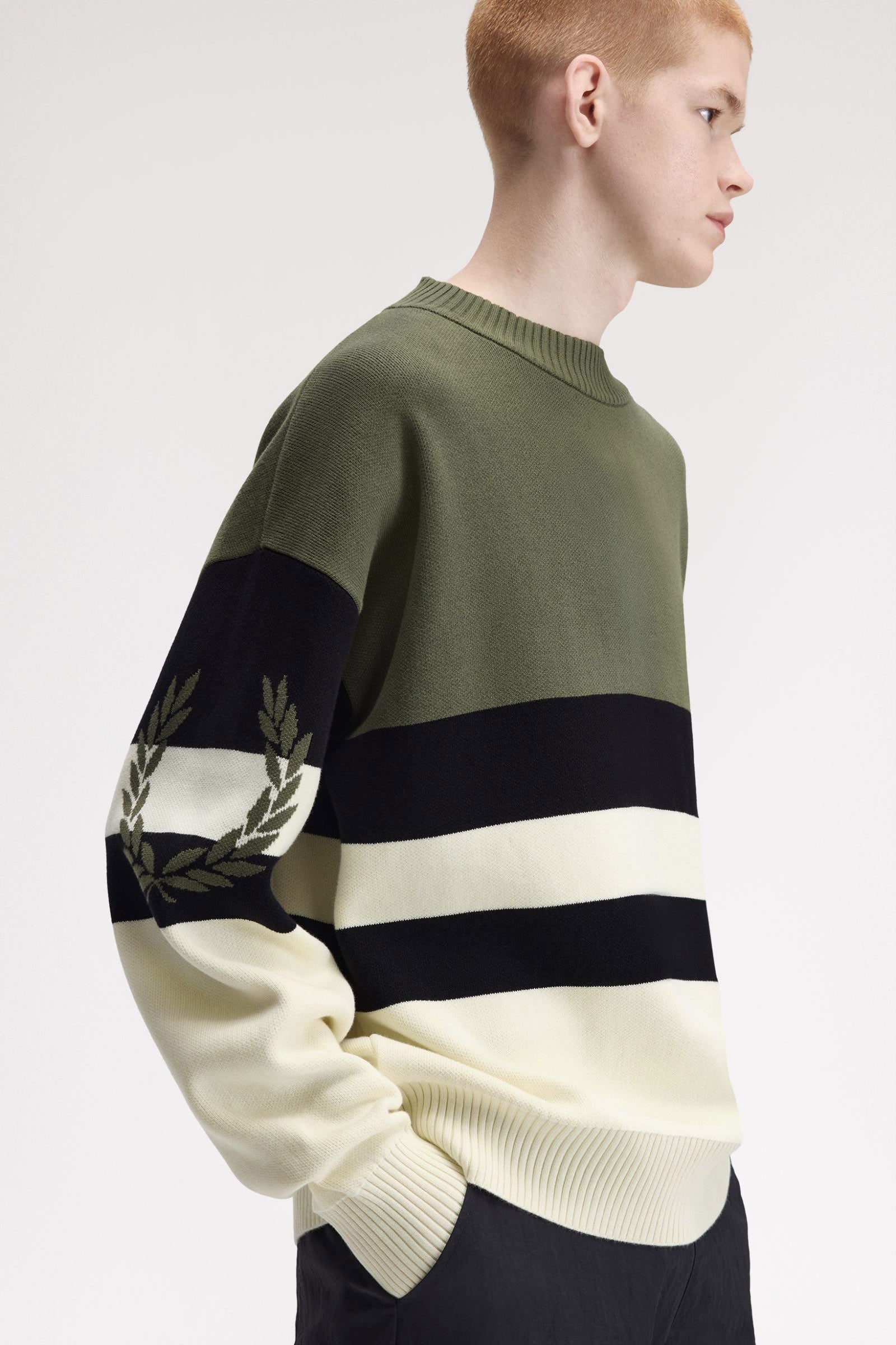 Maglione in maglia - Laurel Wreath Green