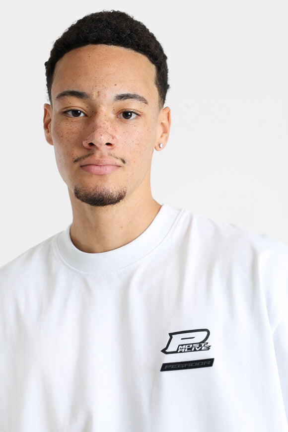 Maglietta Hawkins oversize - Bianco