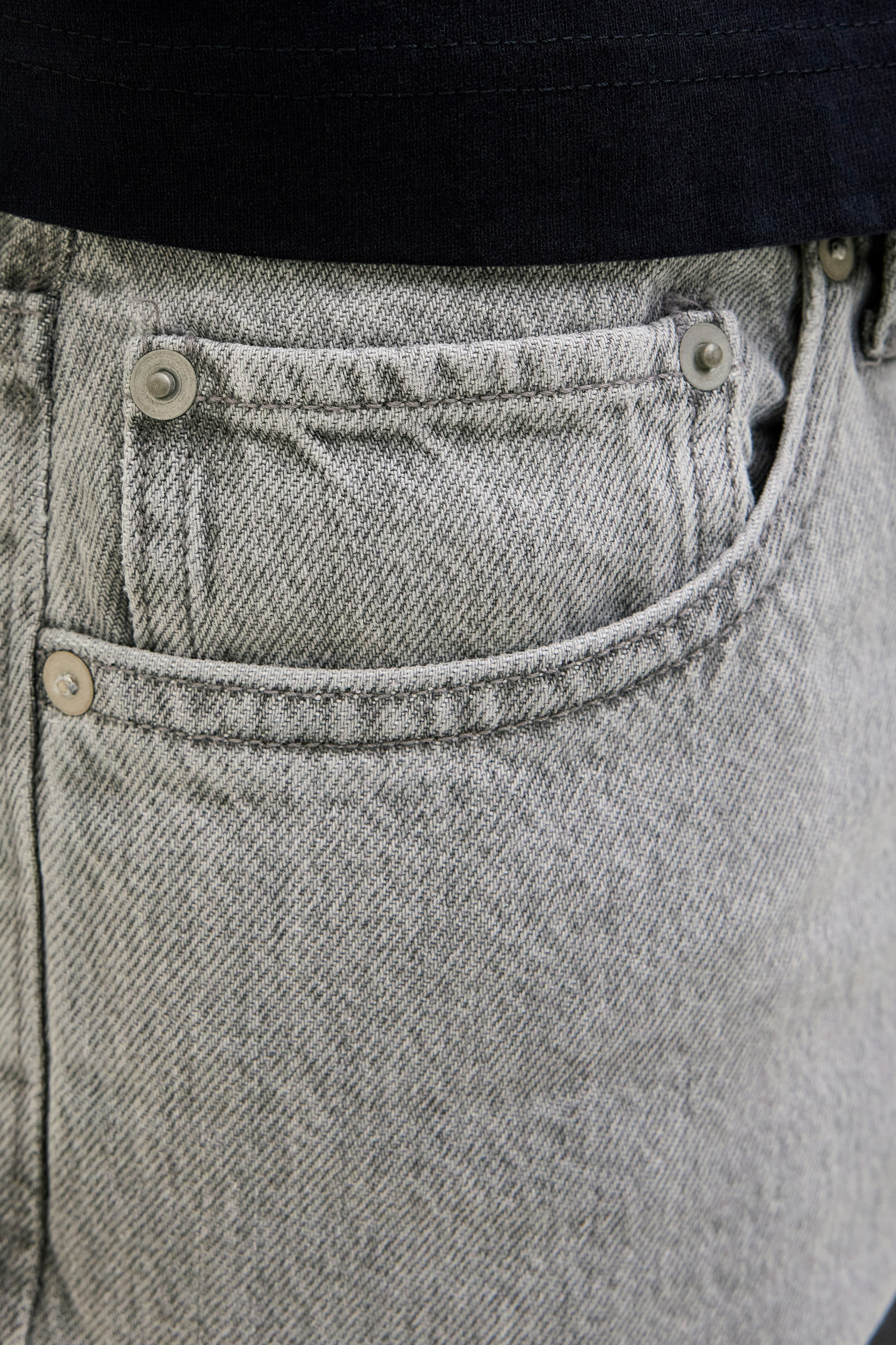 Alex Original Jeansshorts - Grey Denim