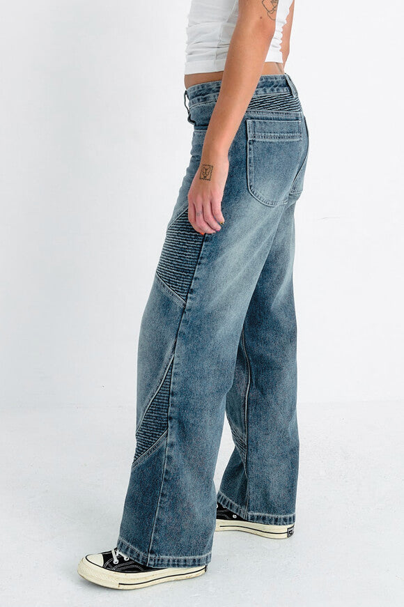 Auto Dad Fit Jeans - Dirty Wash