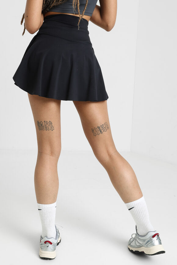 Minirock mit Innenshorts - Schwarz