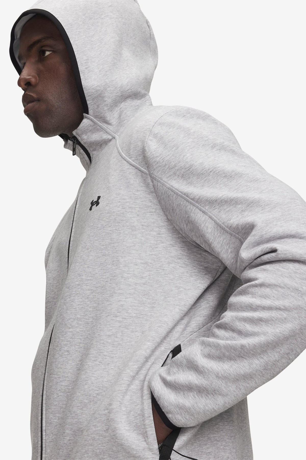 Veste de survêtement - Mid Grey Light Heather