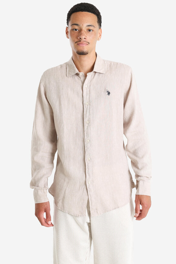 Zed chemise en lin - Light Stone