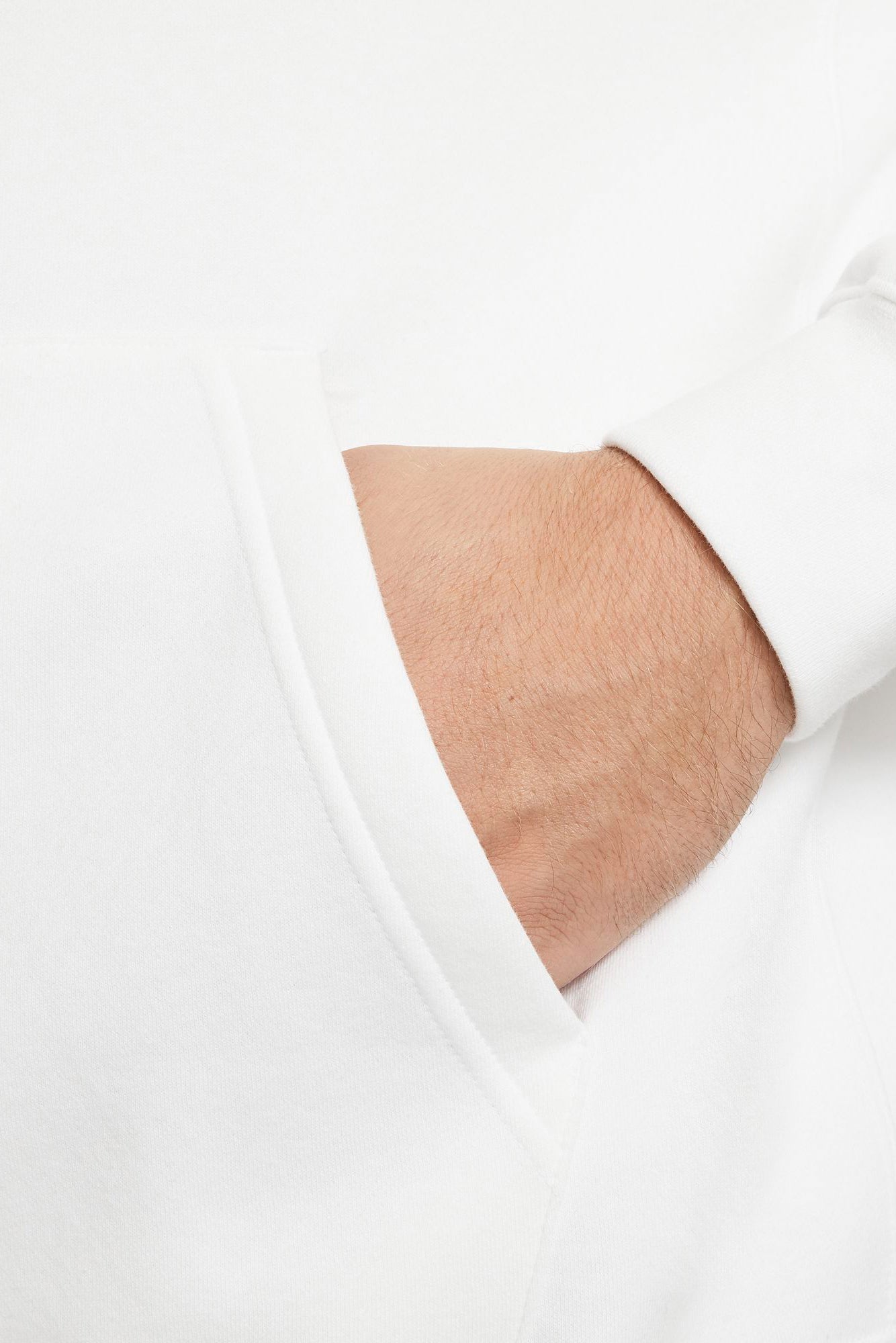 Sportswear Club Fleece Hooded Sweatshirt - White