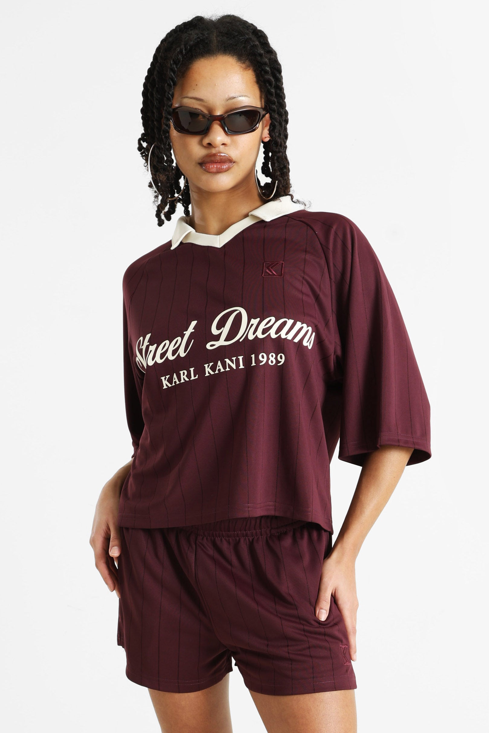 OG Shadow Soccer Jersey T-Shirt - Red