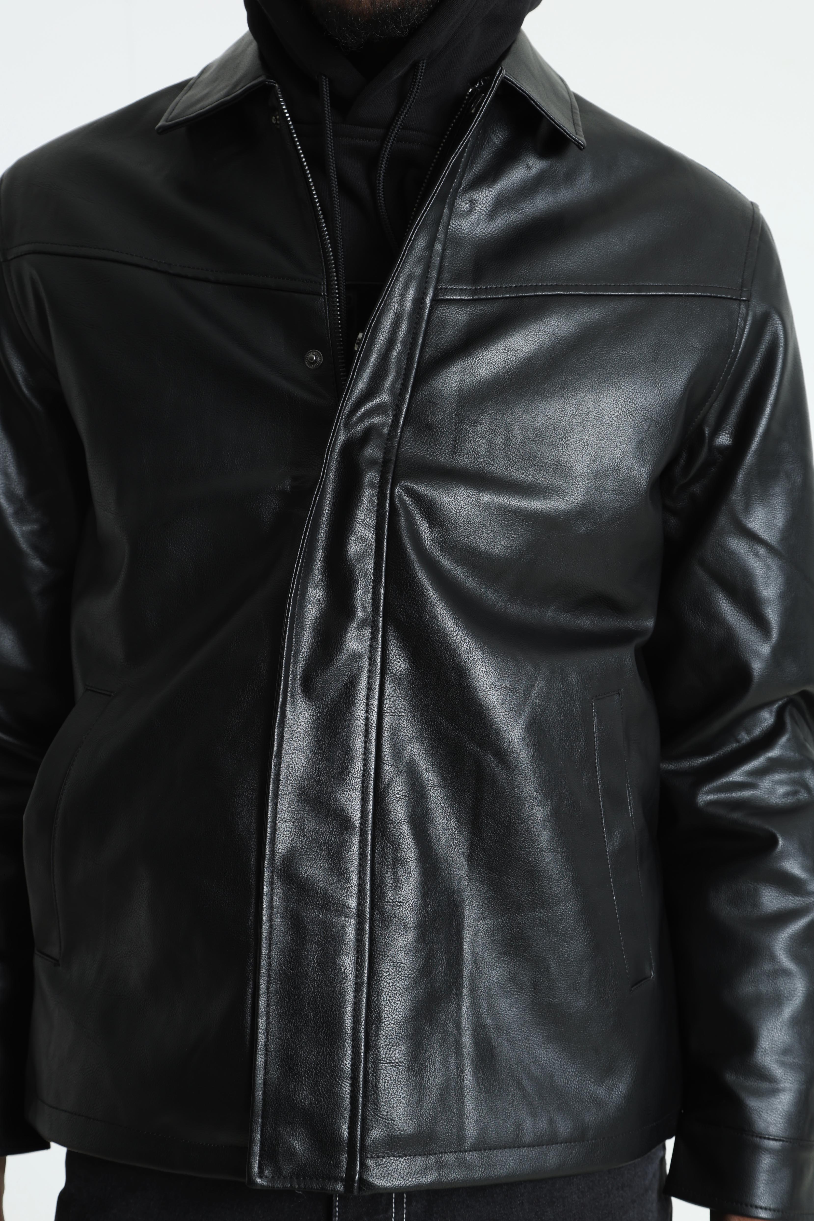 Giacca in ecopelle RRMARION - Nero