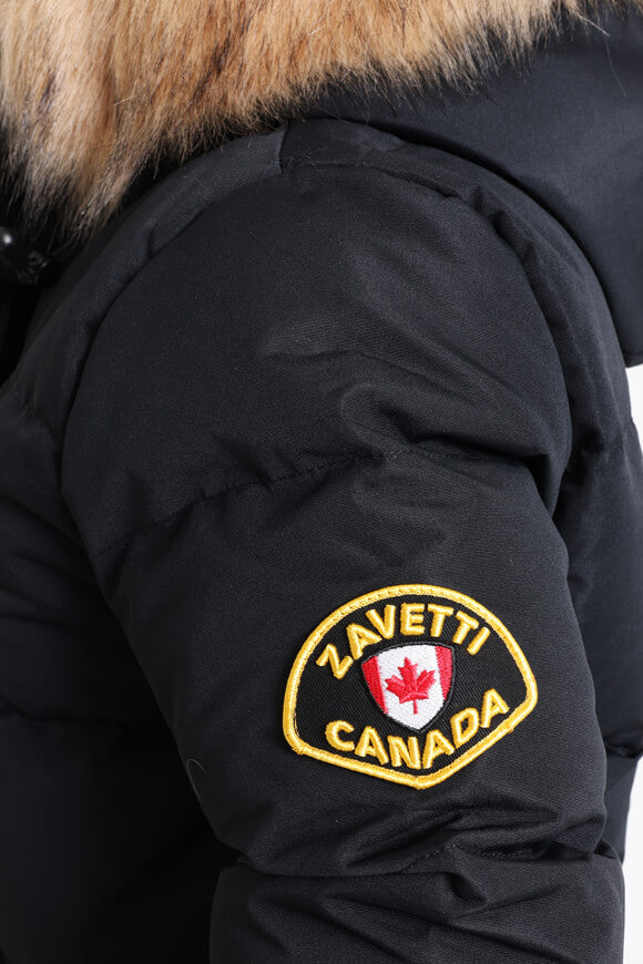 Goshawa Puffer Parka - Jet Black