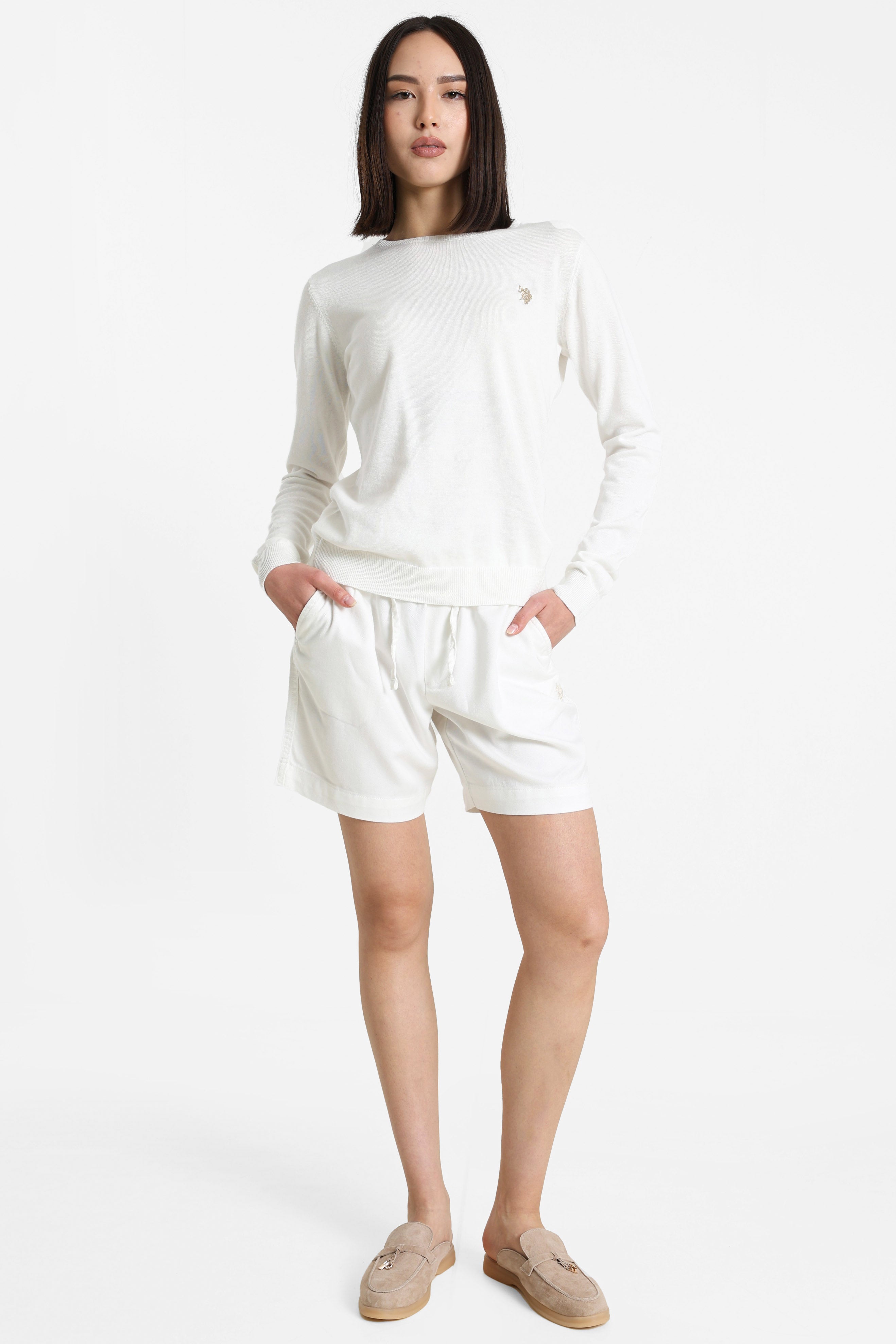 Sera Feinstrickpullover - Offwhite