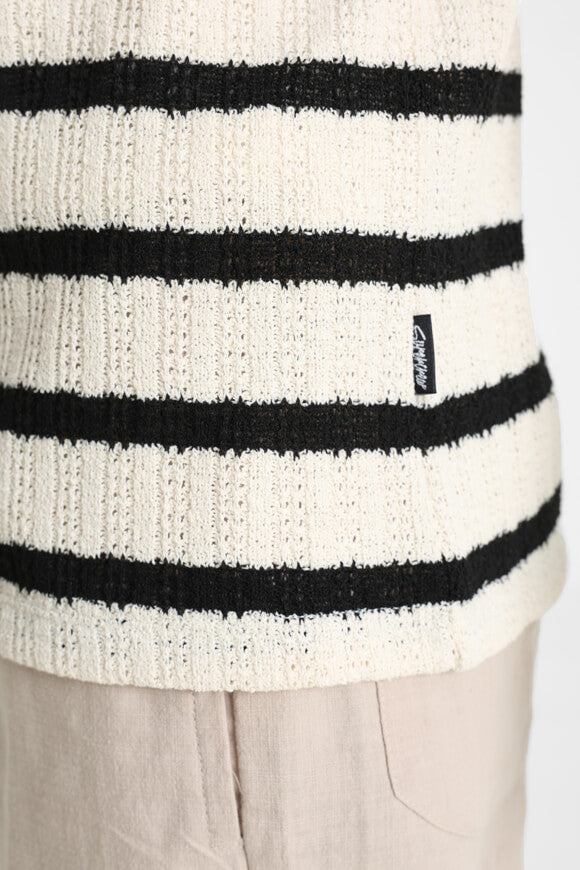 Maglietta Häckel - Crema + Nero