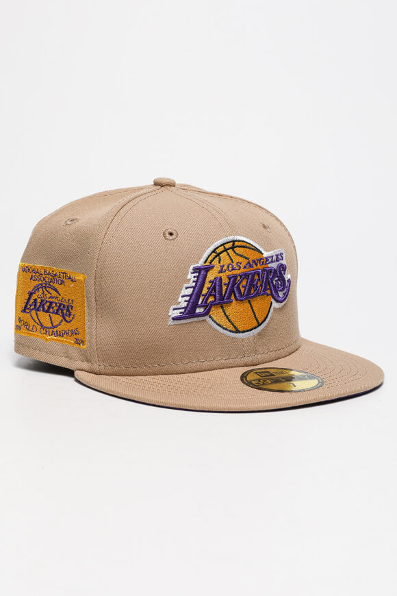Casquette 59Fifty - LA Lakers - Camel