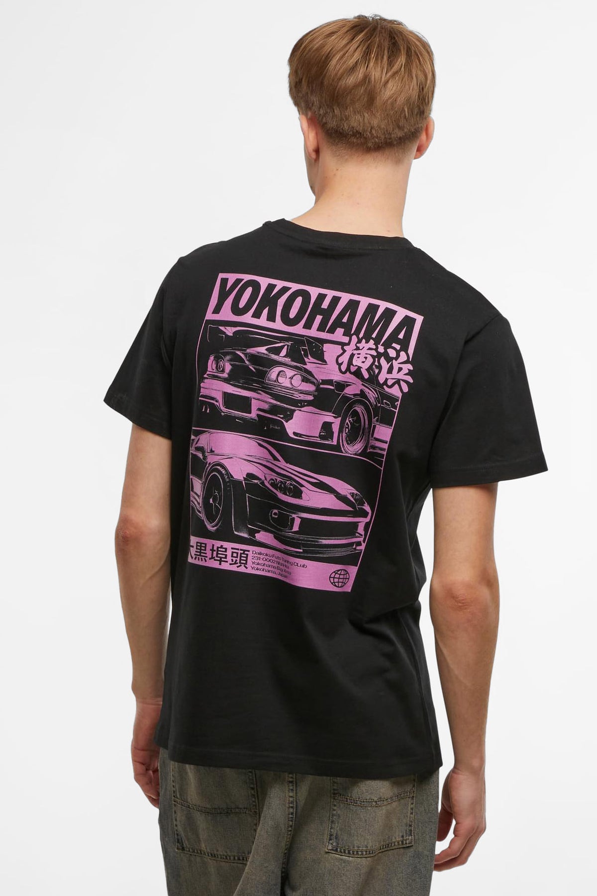 Yokohama Race T-Shirt - Black