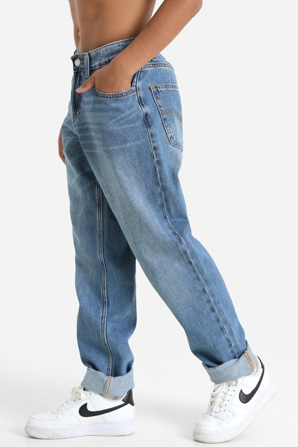 Stay Baggy Taper Jeans - The Big Cheese No Destruction