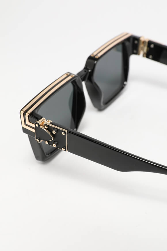 Lunettes - Noir + Couleur Or