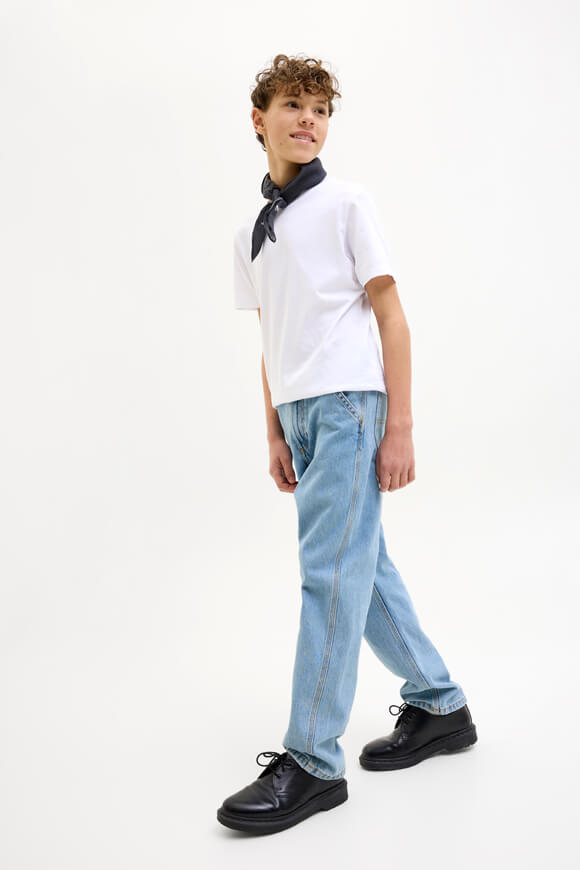Chris Relaxed Fit Jeans - Blue Denim