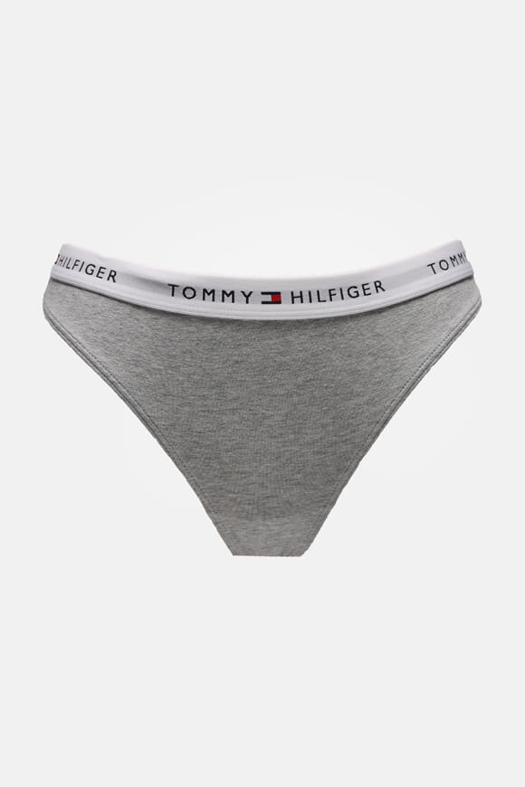 Lot de trois strings - White + Black + Grey Heather