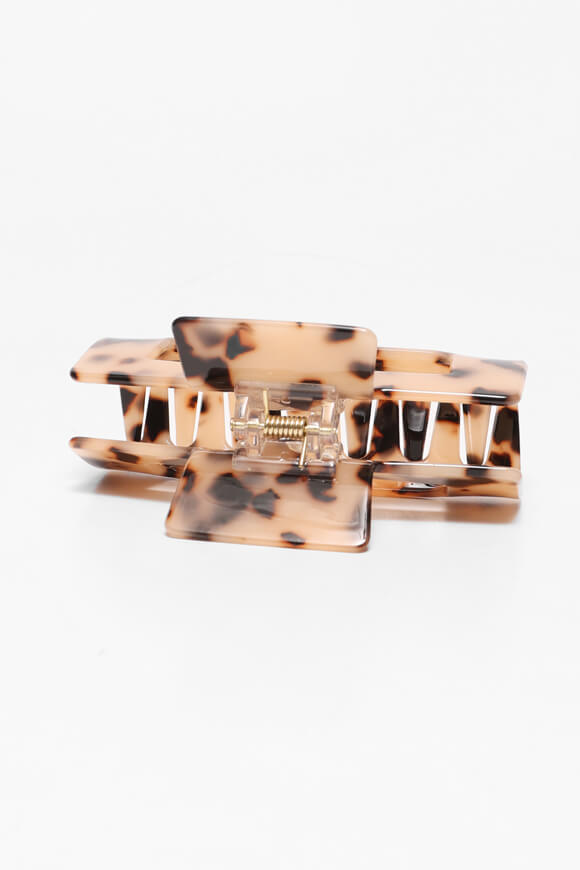 Pince à cheveux - Beige + Léo