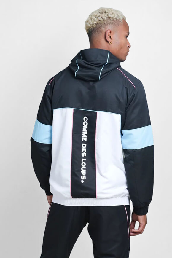 Baltimore tracksuit jacket - Black + White
