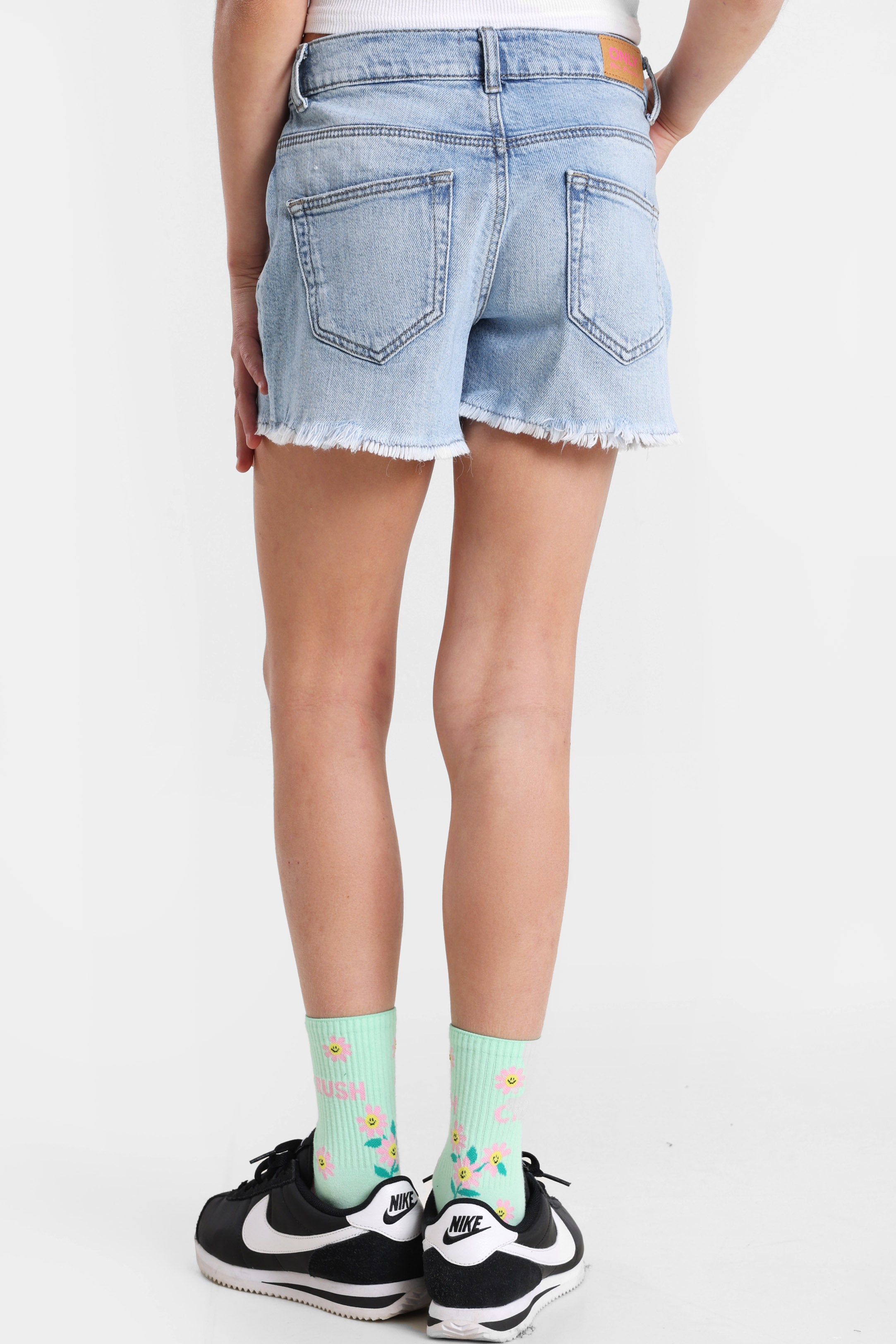 Short in denim KOGROBYN - Light Blue Denim